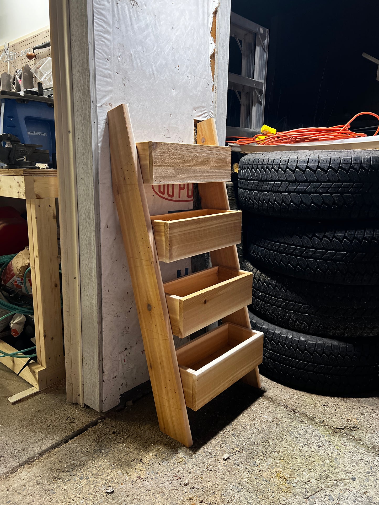 Tiered Cedar Planter