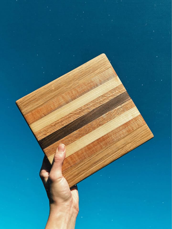 Mini Stripe Cutting Board