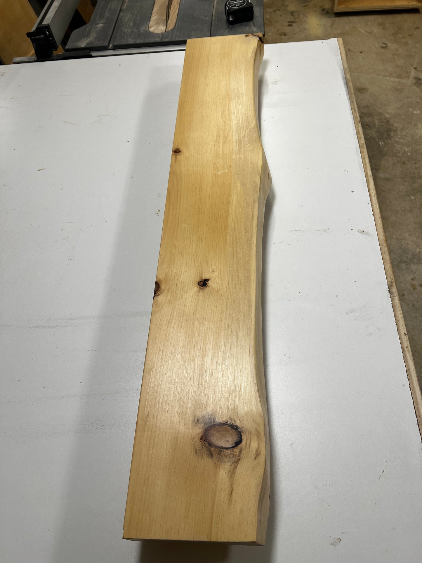 Live Edge Floating Shelf